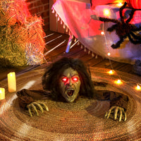 Halloween Kriechende Zombie Dekoration Sounds Lichter Batteriebetrieb
