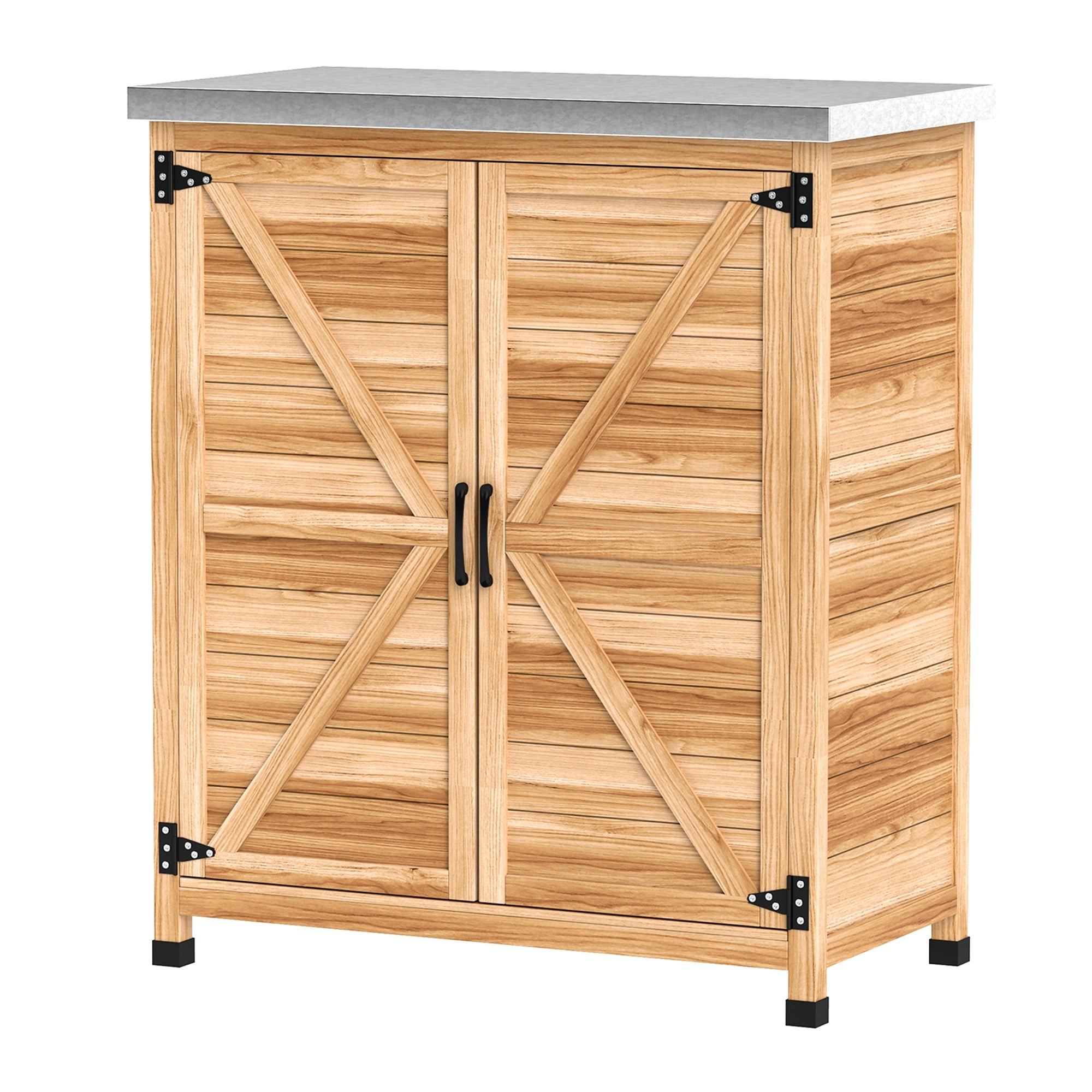 Gartenschrank Gartenmöbel Arbeitstisch Gartenregal Arbeitsbank Arbeitsplatte