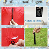 3m Aufblasbarer Weihnachtsbogen Lebkuchenhaus LED Beleuchtung
