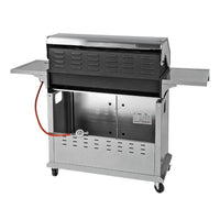 Gasgrill Grillwagen 7 Brenner 19,3 kW Edelstahl Thermometer