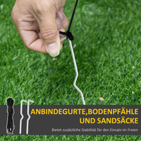 Aufblasbarer Weihnachtsmann 120cm Outdoor Weihnachtsdekoration Gebläse