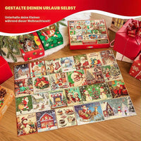 1000tlg Puzzle Adventskalender Weihnachten 24 Tagesfächer Countdown