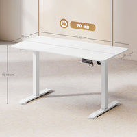 Stehpult Höhenverstellbar Computertisch Schreibtisch 140x70x116cm Tisch