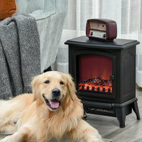 Elektrokamin Flammeneffekt 1000W-2000W 36x24x45cm Heizen