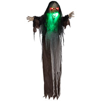 Halloween Monster Dekoration 183cm Soundeffekte Leuchtaugen Animiert