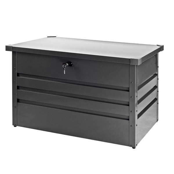 Gerätebox Aufbewahrungsbox Stahlblech 100x62x64 cm 270 L Anthrazit