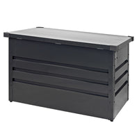 Gerätebox Aufbewahrungsbox Stahlblech 100x62x64 cm 270 L Anthrazit