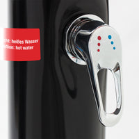 Alu Solardusche 23l Gartendusche Pooldusche Warmwasser Außendusche Solar