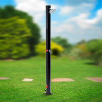 Alu Solardusche 23l Gartendusche Pooldusche Warmwasser Außendusche Solar