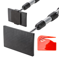 Staubschutzwand Folienwand 4x10m Reissverschluss Teleskopstangen