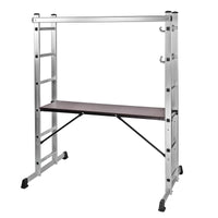Aluminium Mehrzweckleiter Gerüst Arbeitsplattform 3in1 Bockleiter Anlegeleiter