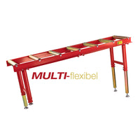 Rollenbahn Rollband Tisch Höhenverstellbar 400kg Rollentisch