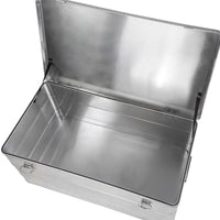 Aluboxen 3er Set 45 90 140 Liter Alukisten Transportboxen Stapelboxen