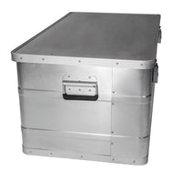 Aluboxen 3er Set 45 90 140 Liter Alukisten Transportboxen Stapelboxen