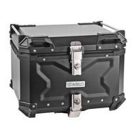 Motorradkoffer 45L Aluminium Topcase Helmkoffer Koffer