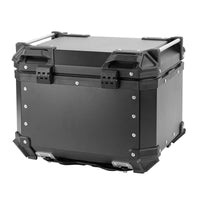 Motorradkoffer 45L Aluminium Topcase Helmkoffer Koffer