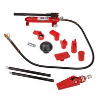 Hydraulischer Ausbeulsatz Karosserie Richsatz KFZ Reparatur 4t Systemkoffer