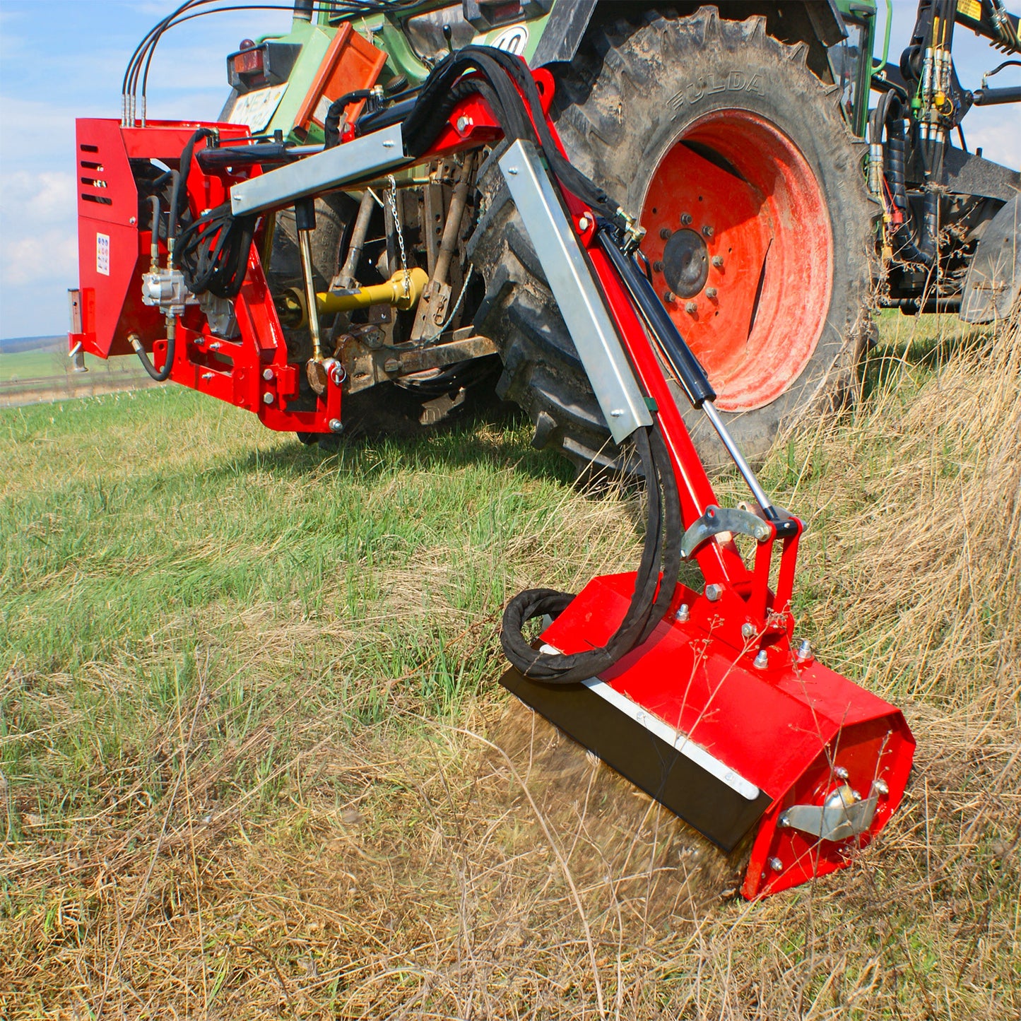 Böschungsmulcher 60 cm Mulchbreite Ausleger 300 cm Zapfwelle Kat 1