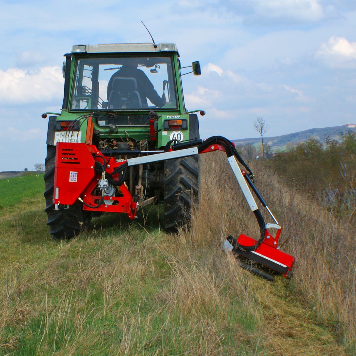 Böschungsmulcher 60 cm Mulchbreite Ausleger 300 cm Zapfwelle Kat 1