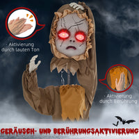 Halloween Animatronic Grusel Puppe Horrorpuppe Dekoration