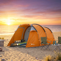 Tunnelzelt Campingzelt Outdoor Camping 426x206x154cm Wasserdicht