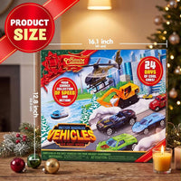 Adventskalender 24 Druckguss-Fahrzeuge Autos Spielzeug Weihnachten