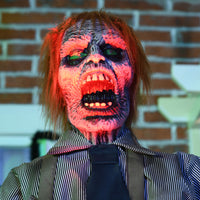 Hallowee Animatronic Kettensägenmörder Motorsägensound Schaltautomatik Deko
