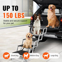 Hundetreppe Rampe Hunderampe Einstiegshilfe Hund 5-Stufen bis 68 kg