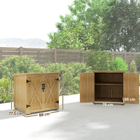 Aufbewahrungsbox Gartenschrank Gartenregal Gartenbox Kissenbox 77x88x90cm