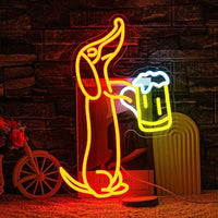 LED Neonschild Lady Back Leuchtschild Dimmbar USB Zimmer Deko Wandmontage