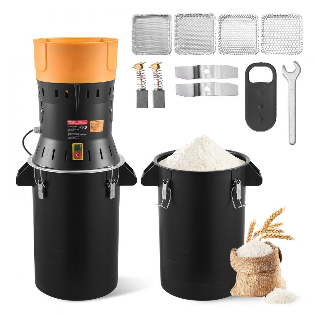 Elektrische Getreidemühle 25L 600W Gewürzmühle Pulverisiermaschine
