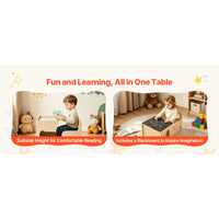 Kindersitzgruppe Tisch Stuhl Holz Tafel Stauraum 1-5 Jahre