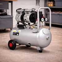 Ölfreier Kompressor 24L 1300W 8 bar 230V Druckluft Werkstatt