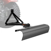 Vertikutierer Traktor Rasenrechen Landschaftsrechen 183 cm 36 Zinken