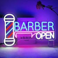 LED Neon Schild My Happy Place Beleuchtung Deko Wanddeko Leuchtschild