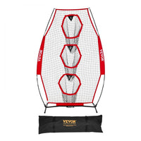 Fußballtrainer Wurfnetz Übungsnetz 168x77x245cm 3 Zieltaschen