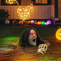 Halloween Kriechende Zombie Dekoration Sounds Lichter Batteriebetrieb
