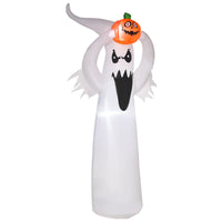 Halloween Aufblasbares Gespenst 180cm LED Beleuchtung Gartendekoration