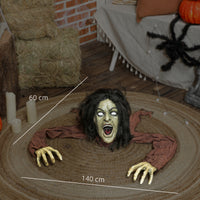 Halloween Kriechende Zombie Dekoration Sounds Lichter Batteriebetrieb