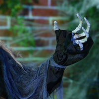 Halloween Geist 178cm Bewegungssensor LED-Lichter Soundfunktion Dekoration