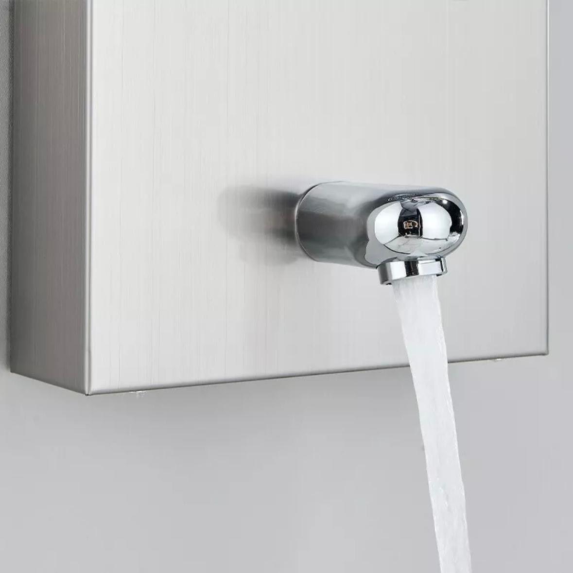 Edelstahl Duschpaneel mit Regendusche & Massagejets