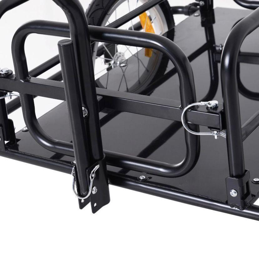 Fahrradanhänger Lastenanhänger 40kg klappbar