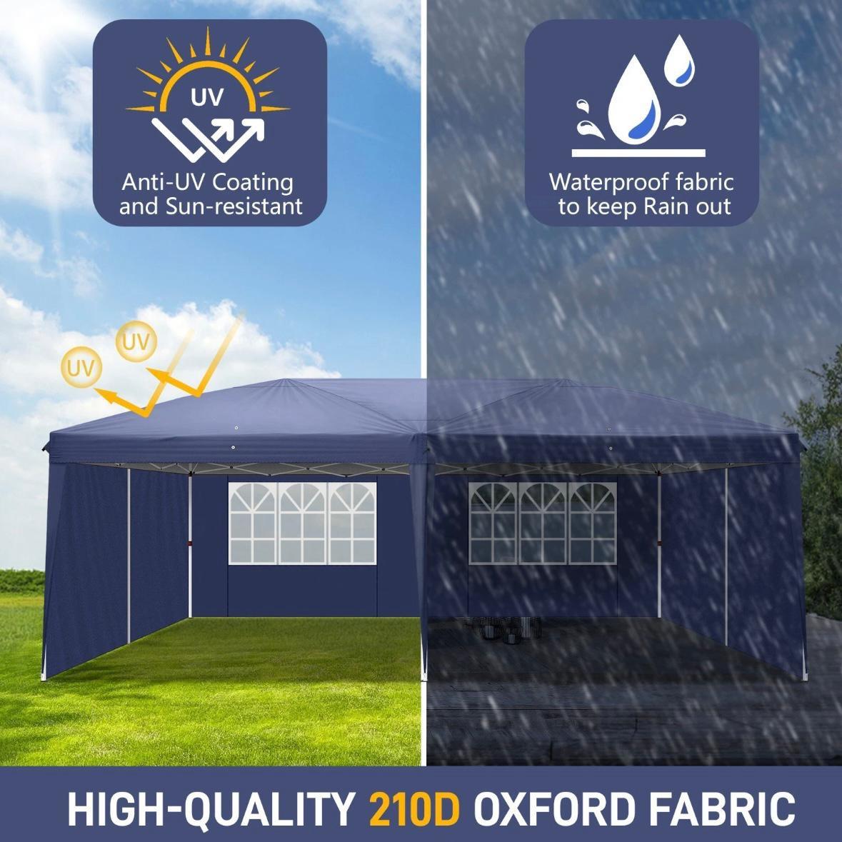 3×6 m Faltpavillon – Stabil, wetterfest & flexibel