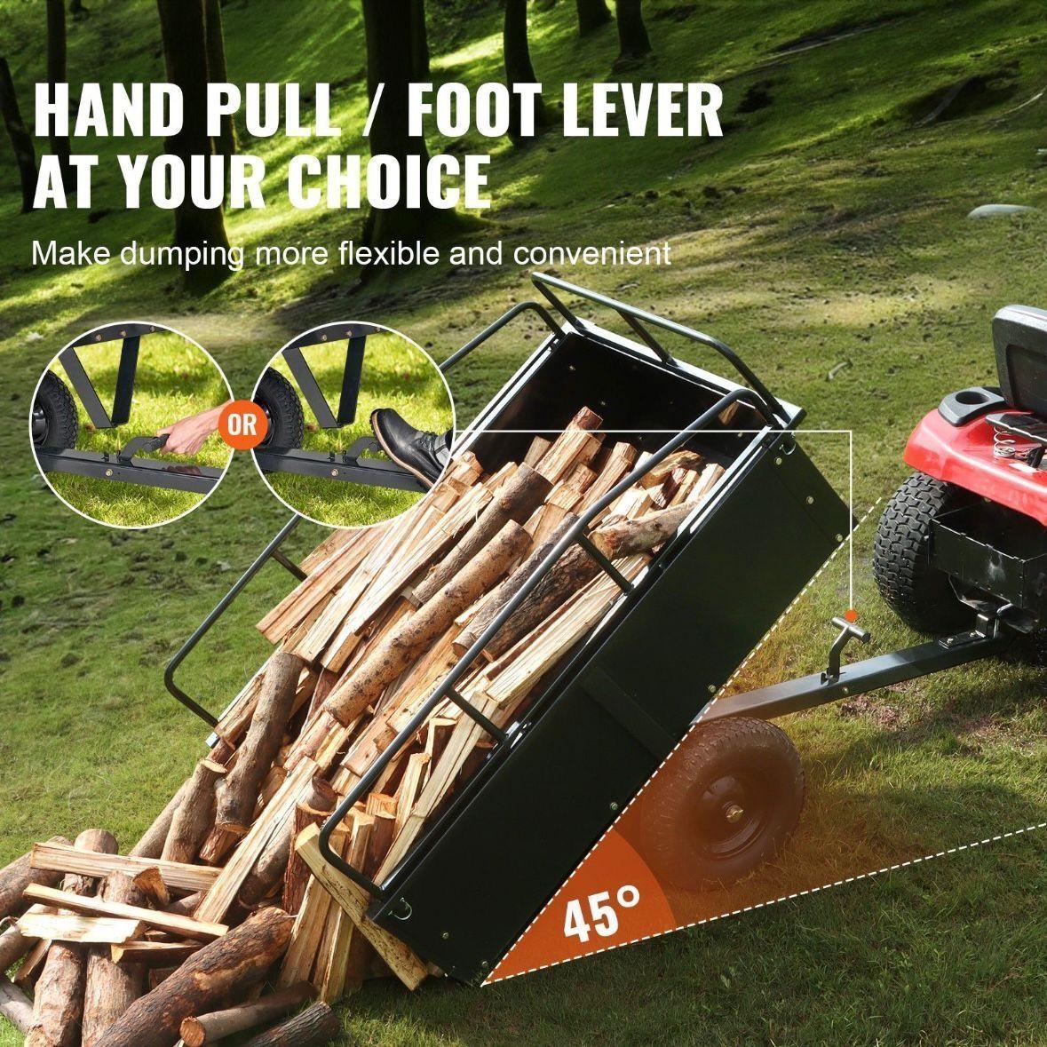 Kippanhänger für ATV & UTV 340kg kippbar