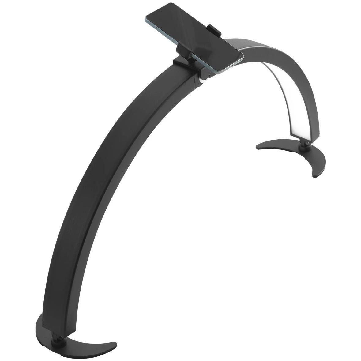 Halbmond LED Schreibtischlampe faltbar – dimmbar & einstellbar