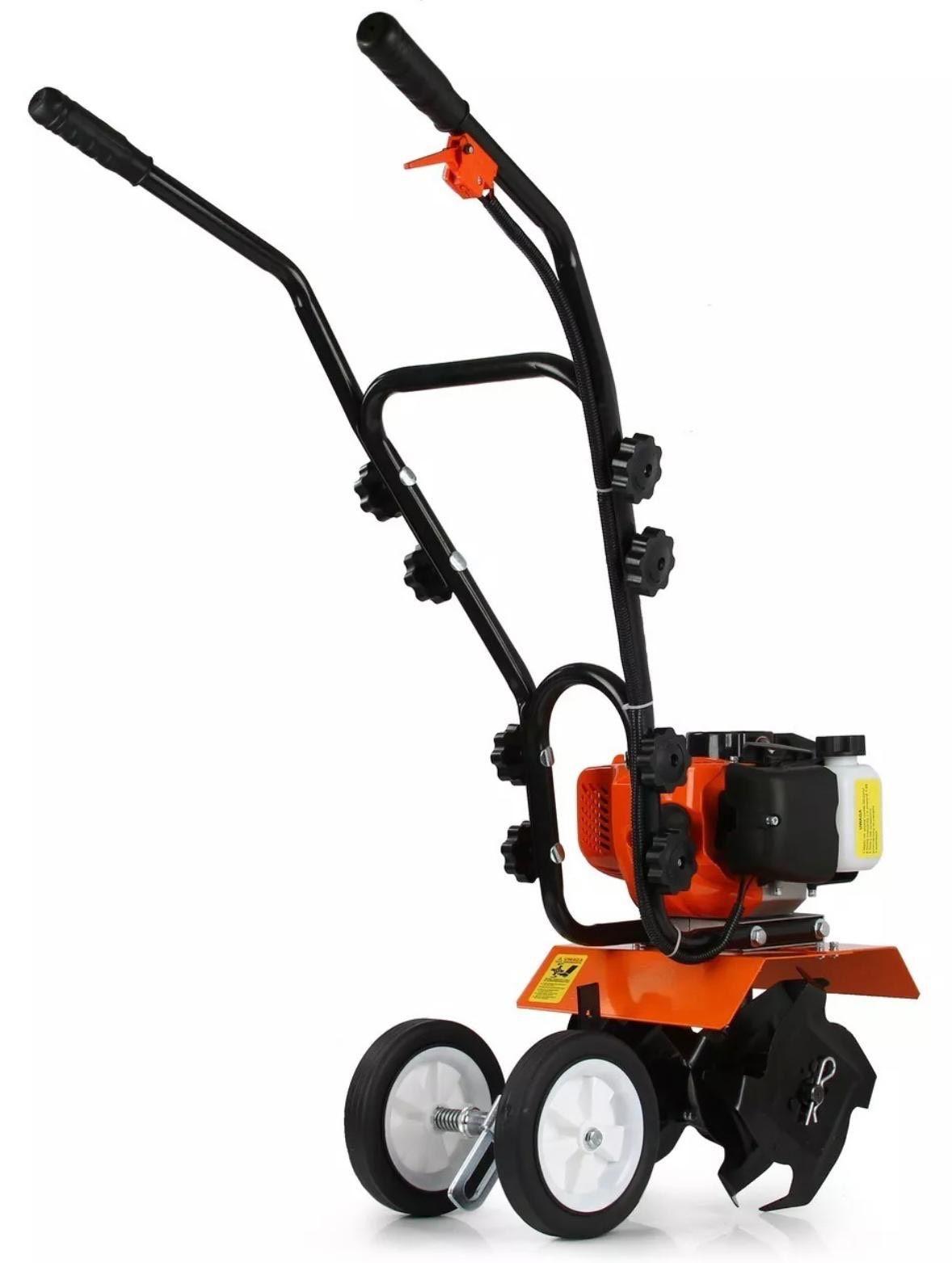 Benzin-Motorhacke 2-Takt 51,7ccm Gartenfräse 30cm