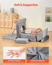 14tlg Modulares Kinder Spiel- & Kuschellandschaft