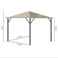 Gartenpavillon 3x3m