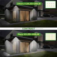 Solar LED Außenleuchte Bewegungsmelder Wandlampe