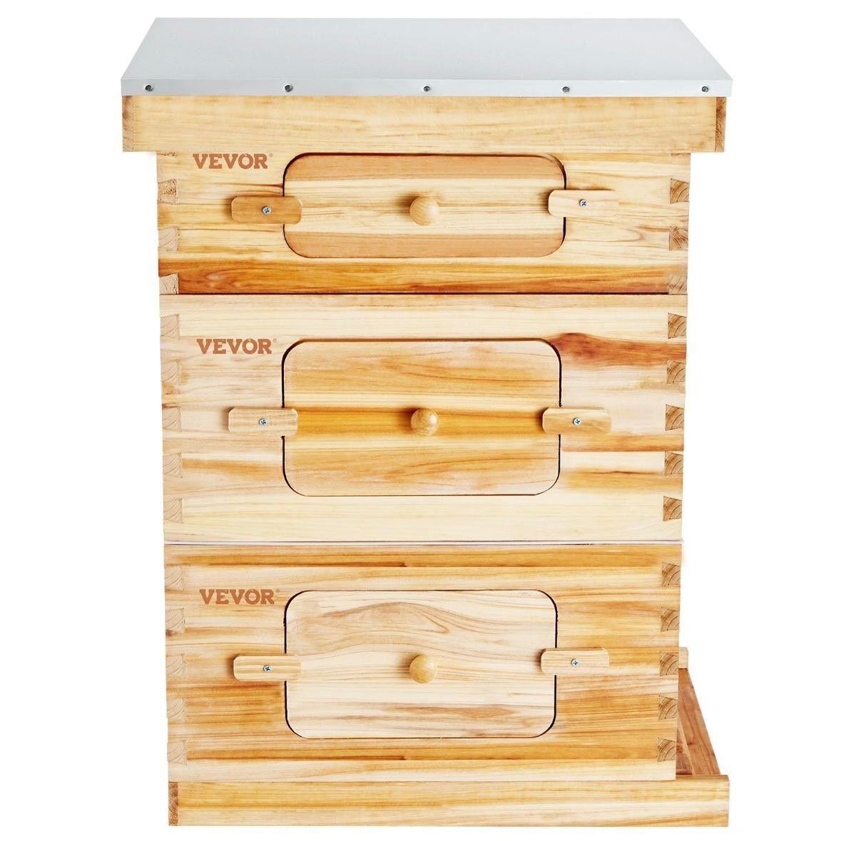 Bienenstock aus Massivholz – robust & wetterfest